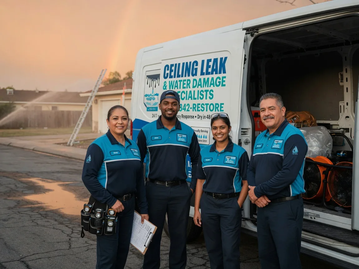 Ceiling Leak Cleanup company in Kellyville, OK