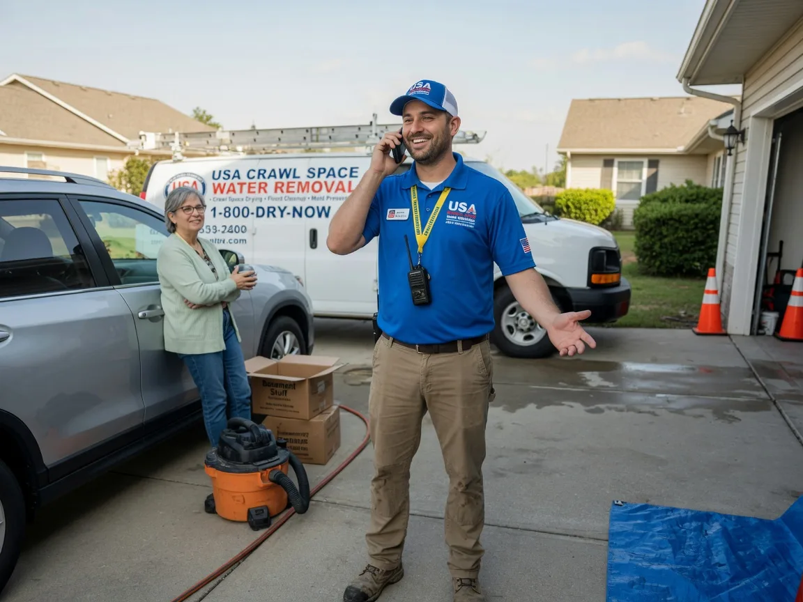 Crawl Space Water Removal Kellyville, OK FAQs
